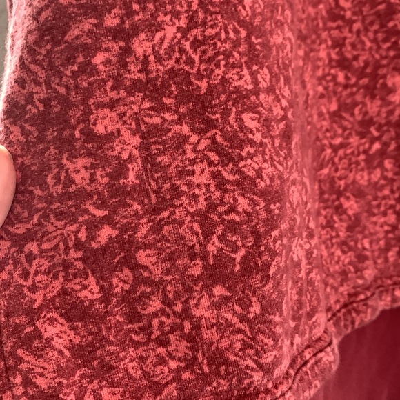 Athleta Rustic Sundown Alliance Hoodie Floral Print Hooded Sweatshirt size M - Picture 3 of 11